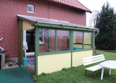 überdachte Terrasse