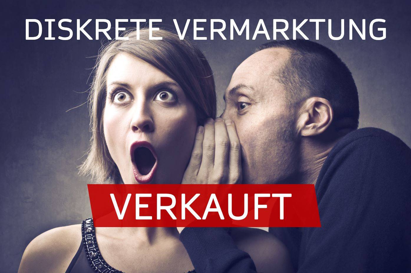 diskrete Vermarktung Verkauft