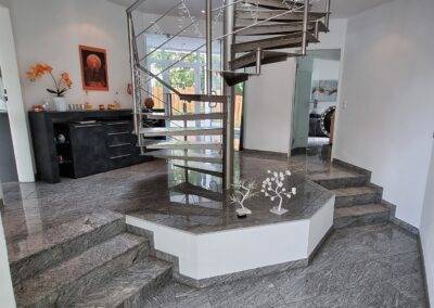 das zentral gelegene "Treppenhaus"