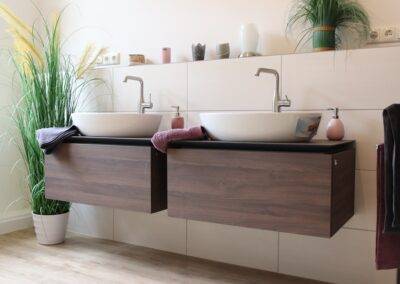 Badezimmer im Obergeschoss