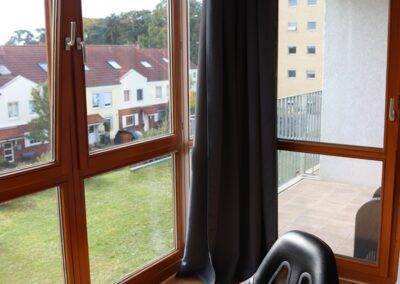 große Fensterfront