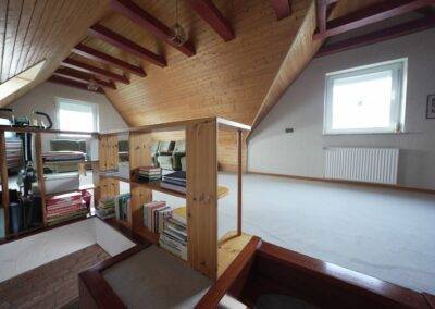Studio im ausgebauten Dachgeschoss