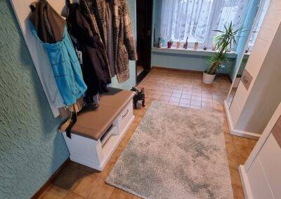 Platz für die Garderobe