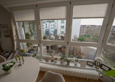 Blick auf die Loggia