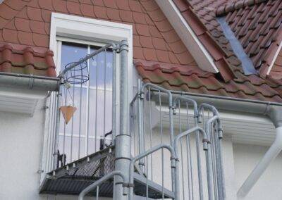 obere Wohnung mit Gartenzugang