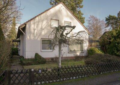 freistehendes Einfamilienhaus