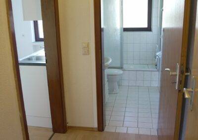 1-Zimmer-Wohnung im Erdgeschoss
