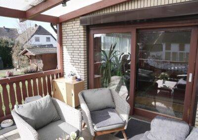überdachte Terrasse