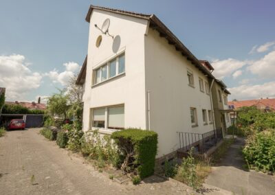 Straßenansicht der Immobilie