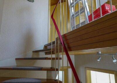 Aufgang ins Dachgeschoss