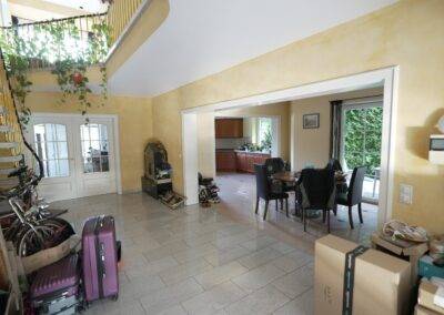 offen gestaltetes Esszimmer