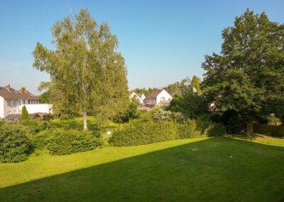 Blick ins Grüne