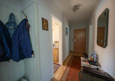 Flur mit Garderobe
