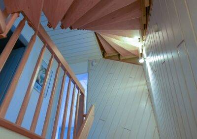 Vollholztreppe
