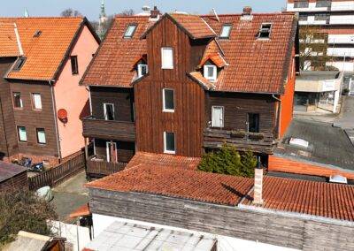 rückwärtige Ansicht