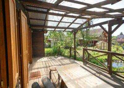 Blick in den Garten