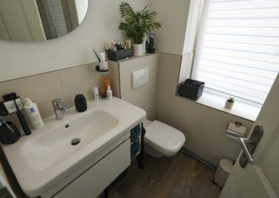 modernisiertes Badezimmer
