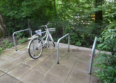 Platz für das Fahrrad