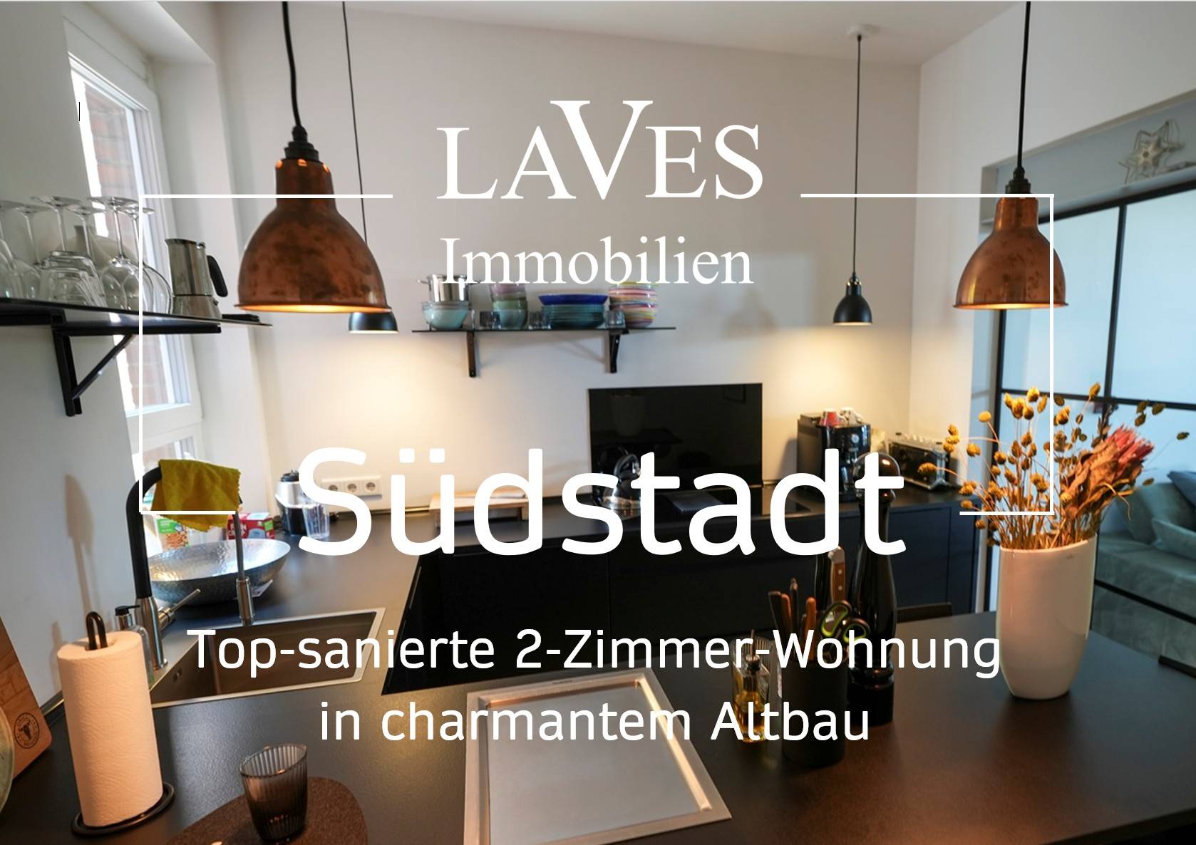 modernisierte Wohnung in der Südstadt