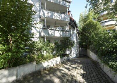 Tiefgaragenzufahrt