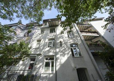rückwärtige Ansicht